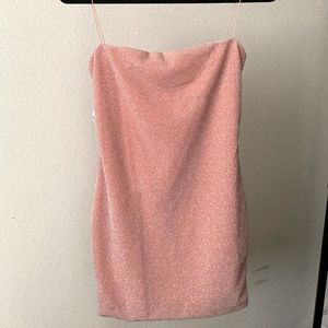 Glittery Apricot Meshki Dress for Sale